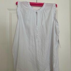 Button Down Tank Top